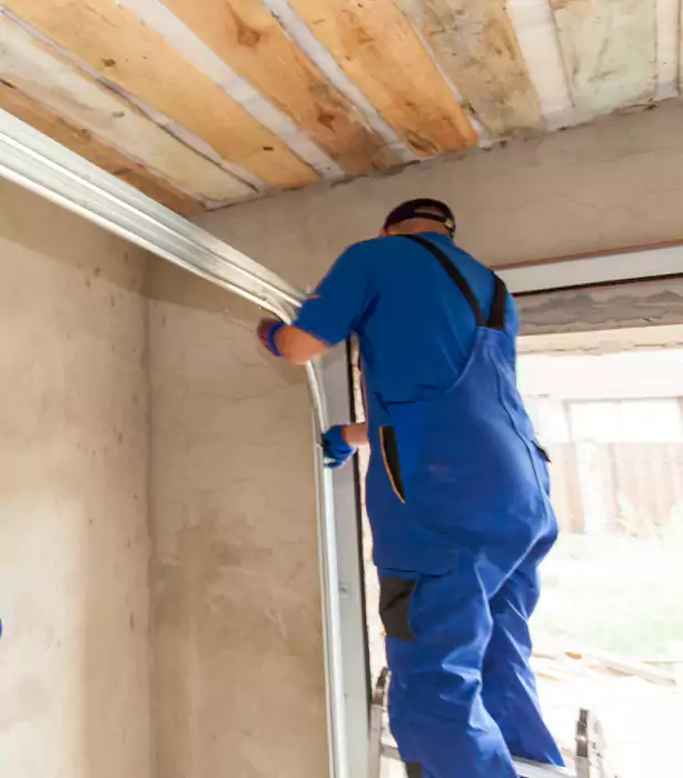 Garage Door Rail Replacement in Dania Beach, FL