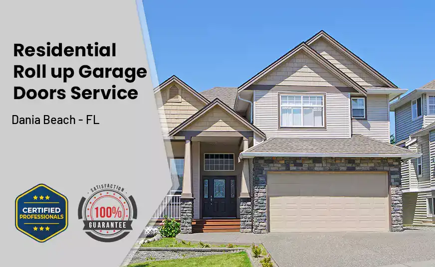 Residential Roll Up Garage Door Dania Beach - FL